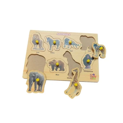 Animal Wooden Puzzle |   Wooden  |   Educational Toys| 3+ Years - Image 2