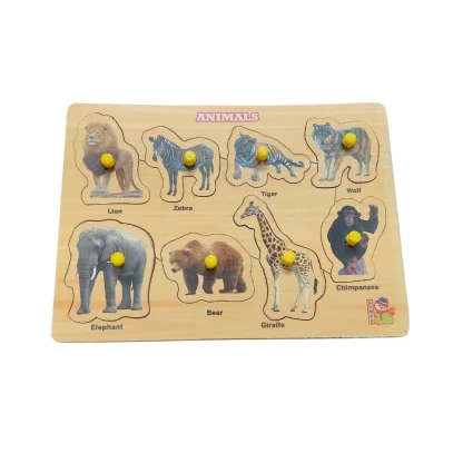 Animal Wooden Puzzle |   Wooden  |   Educational Toys| 3+ Years - Image 3