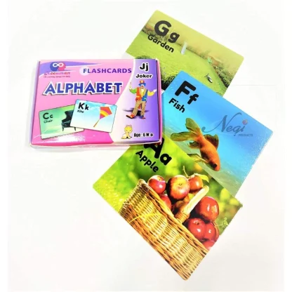 Flash Card-Alphabets | Plastic | Educational Toys | 6+ Months - Image 3