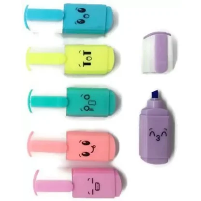 Unique small Size highlighter marker pen | Plastic | Stationery | 3+ Years - Image 2