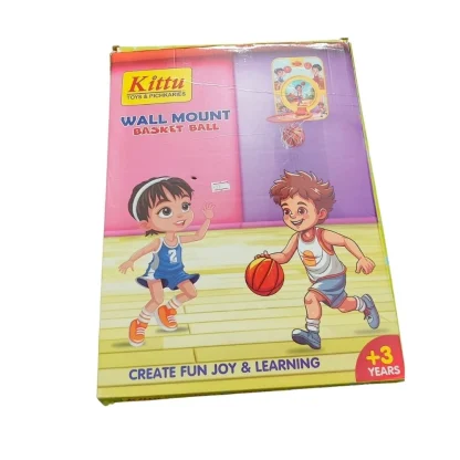 Basket Ball Set |   Plastic  |   Educational Toys| 3+ Years - Image 3