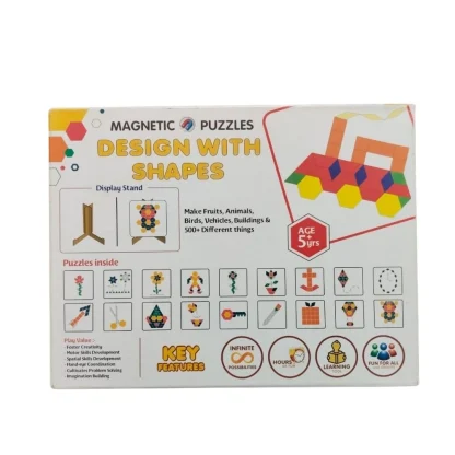 Magnetic Puzzle |   Cardboard  |   Educational Toys| 3+ Years - Image 3