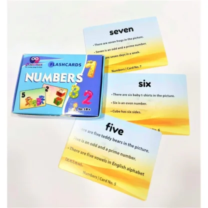 Flash Card-Number | Plastic | Educational Toys | 6+ Months - Image 3