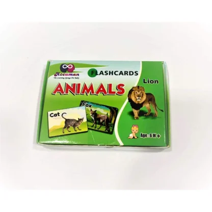 Flash Card-Animal | Plastic | Educational Toys | 6+ Months - Image 2