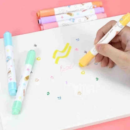 2-in-1 Stamper Marker Pen Set with Water Based Ink | Plastic | Stationery | 3+ Years - Image 2