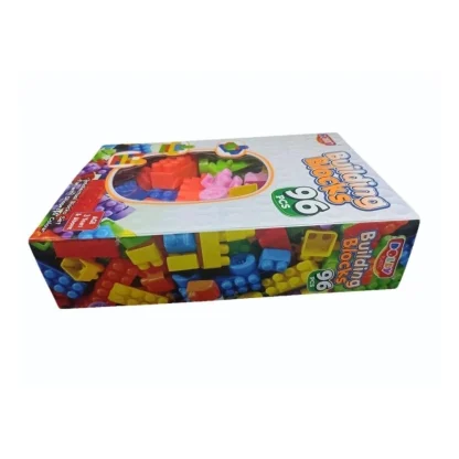 96_Pcs Set Building Blocks | Plastic | Educational Toys | 3+ Years - Image 3