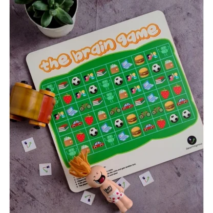 Brain Game Wooden Board Game Toys (MultiColor) - Image 4