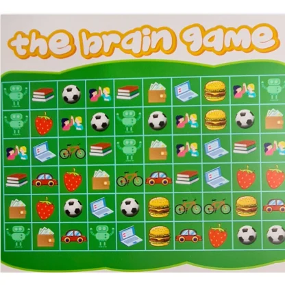 Brain Game Wooden Board Game Toys (MultiColor)