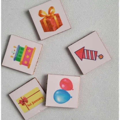 Festival- NY Wooden Puzzle Game Toys (MultiColor) - Image 3