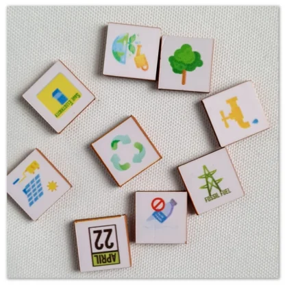 Save the earth - Difficult Wooden Puzzle Game Toys (MultiColor) - Image 2