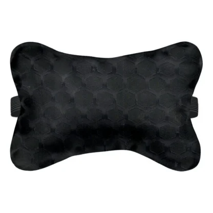 Pack Of_4 Polyester Printed Car Pillow Sets (Black, Size: 12x12 In) - Image 2