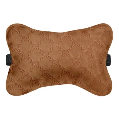 Pack Of_4 Polyester Printed Car Pillow Sets (Brown, Size: 12x12 In) - Image 2