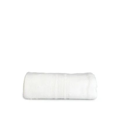 Cotton Striped Bath Towels (Off-white, Size: 35x71 In)