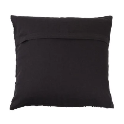 Pack Of_2 Cotton Printed Cushion Cover Sets (Black, Size: 16x16 In) - Image 3