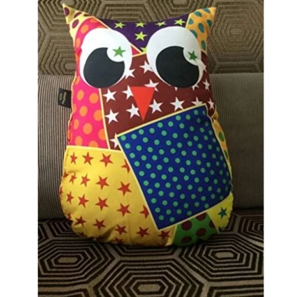 Polyester Printed Fancy Kids Cushions (Multicolor, Size: 15x11 In) - Image 3