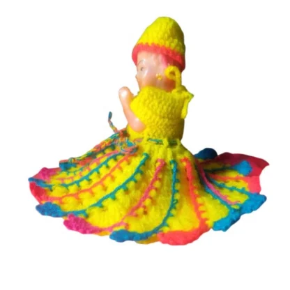 Laddu Gopal Tharad Dress Size: 0 To 6 (Multicolor) - Image 2